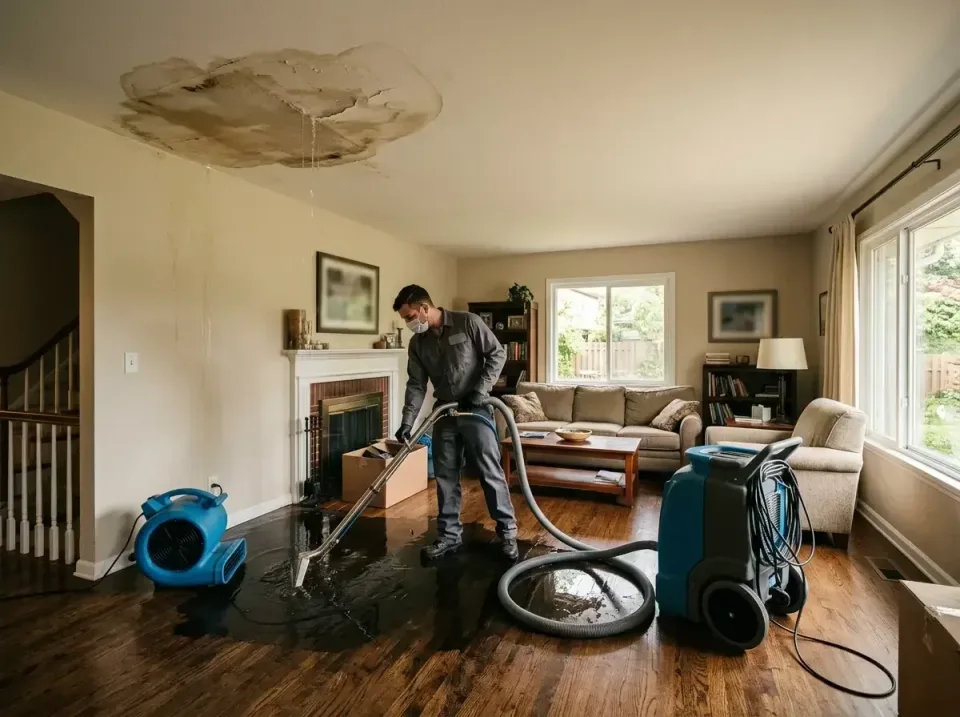 attic-pipe-burst-ceiling-drip-008 — frequently asked questions, Water Damage Restoration & Carpet Care in Blacklick Estates,…